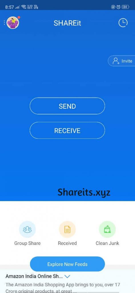 Start Sharing App, Images, Files, Now.