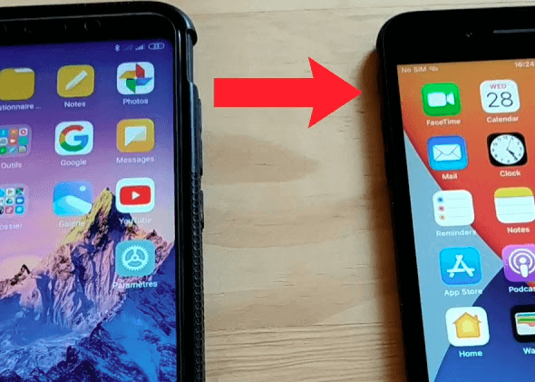 Shareit Android to iOS mobile